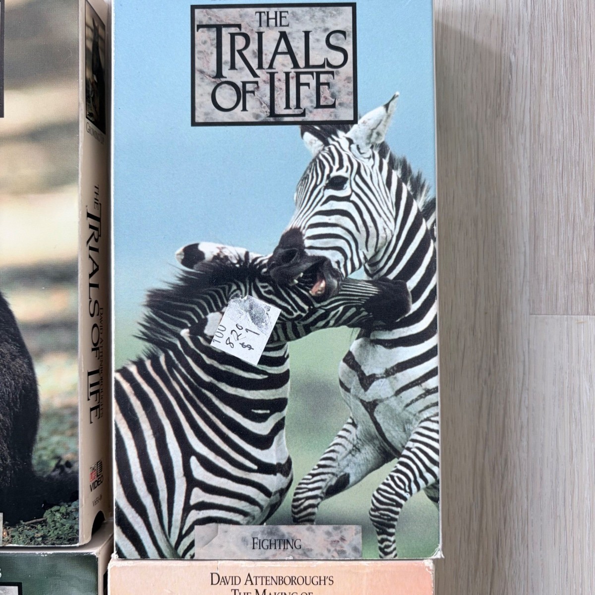 David Attenborough The Trials of Life 6 VHS Set Time Life Nature