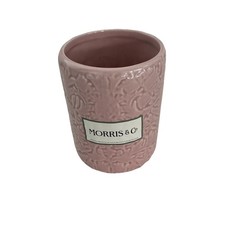 New Morris Co Pink Ceramic Tumbler Vanity Set