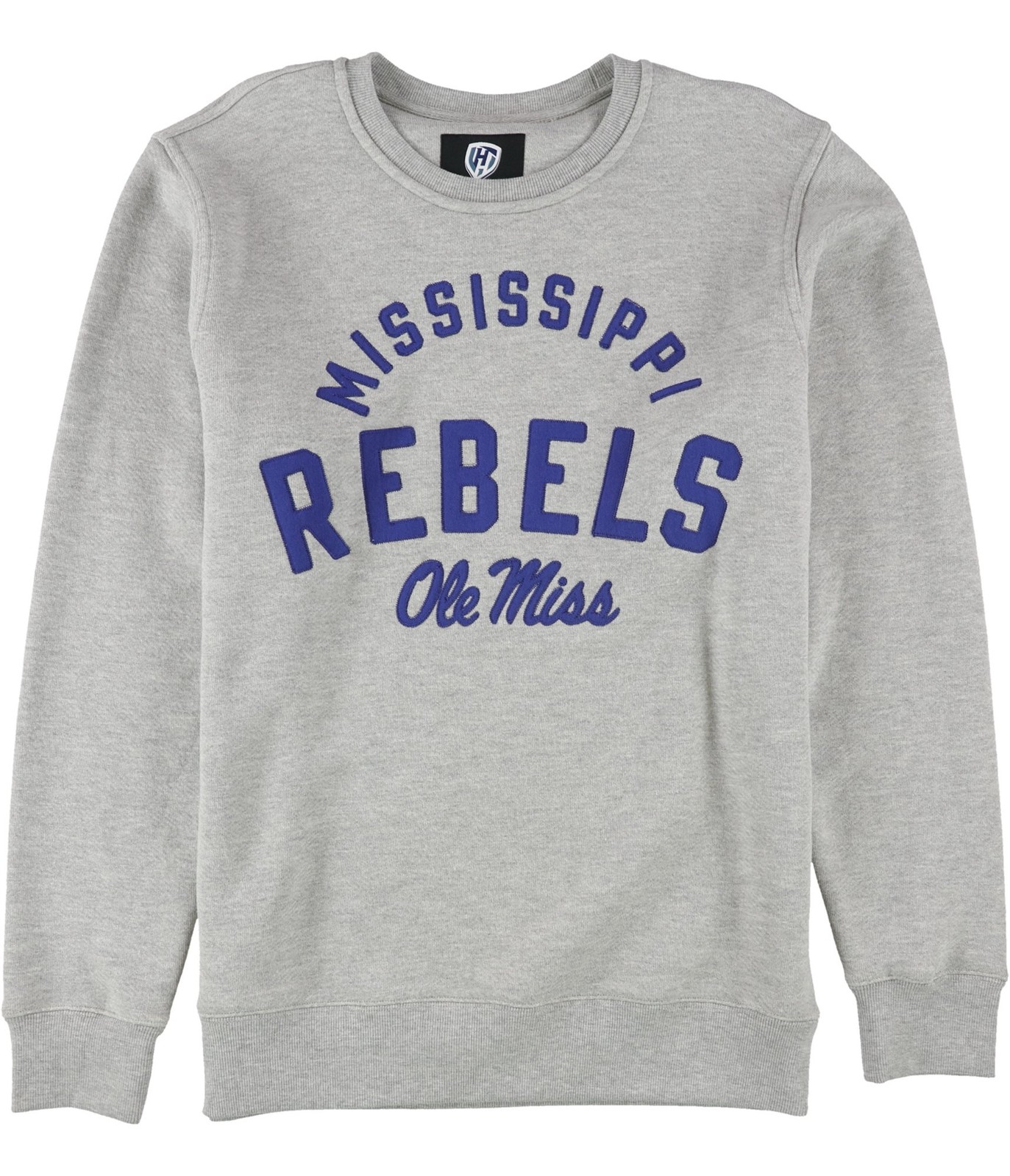 Спортивная мужская толстовка Mississippi Rebels G-III серая большого размера 6190₽