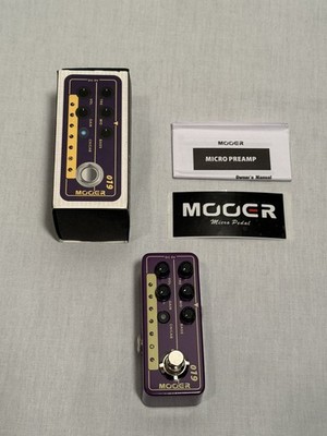 Mooer | Micro Preamp | 019 UK Gold PLX Effect Pedal