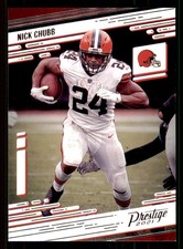 2021 Panini Prestige #123 Nick Chubb Cleveland Browns