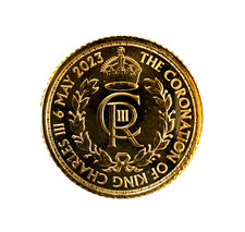 Gold Britannia 2023 - 1/10 Oz .999 24 CT GOLD coronation