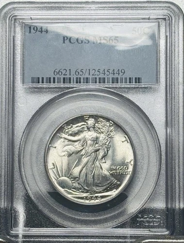1944 MS65 Walking Liberty Half Dollar PCGS