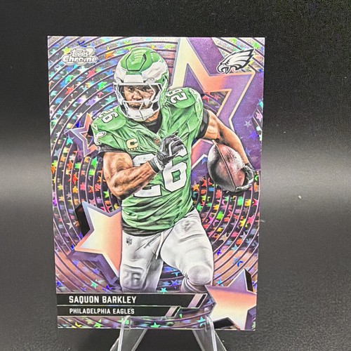 2025 Topps Cosmic Chrome Saquon Barkley Base (RAW)