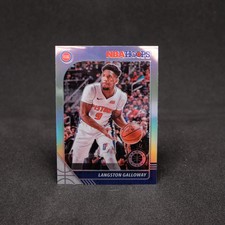 Langston Galloway 2019-20 NBA Hoops Premium Silver Prizm