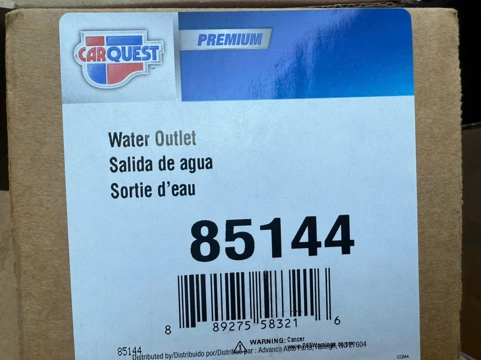 Entrada de agua 85144 para 95-04 Toyota 4Runner T100 Tacoma Tundra Foto 2 de 2