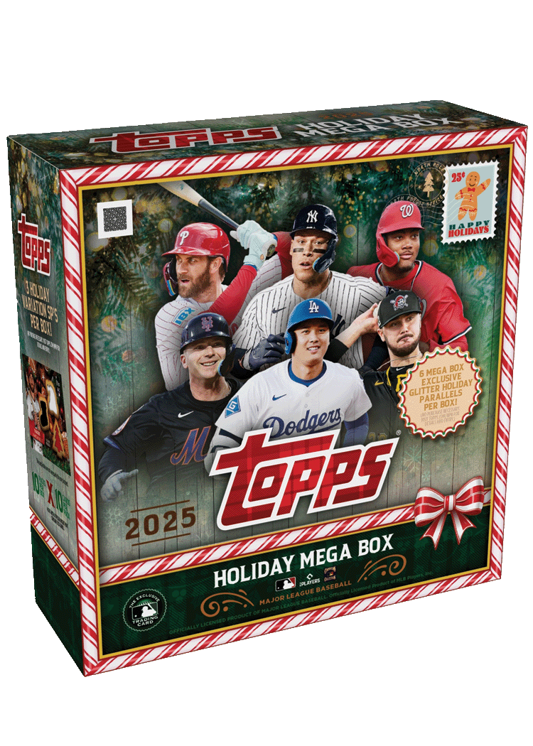 1) 2025 TOPPS HOLIDAY MEGA BOX BASEBALL BRAND NEW SEALED QUANTITY