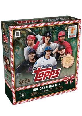 1) 2025 TOPPS HOLIDAY MEGA BOX BASEBALL BRAND NEW SEALED QUANTITY
