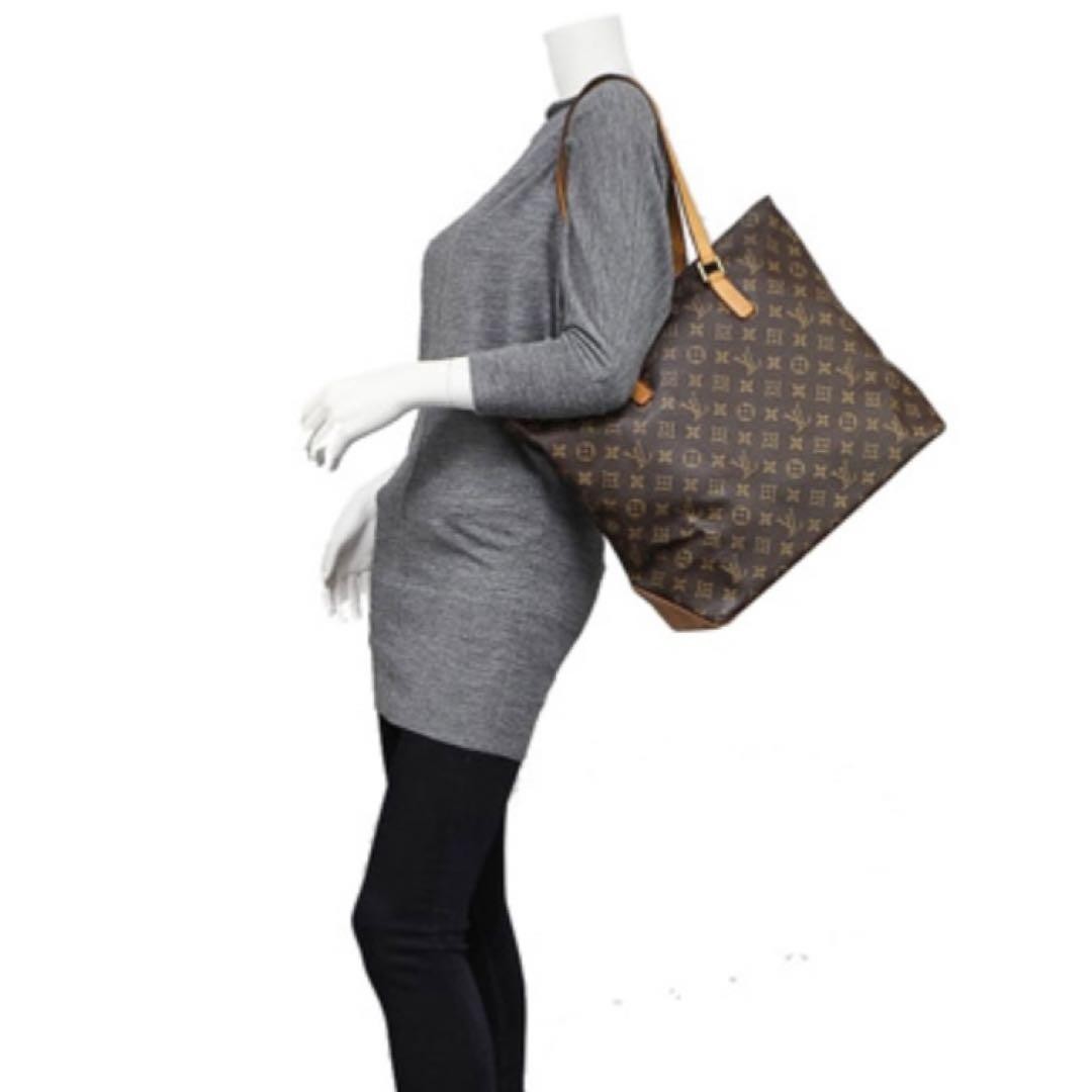 LOUIS VUITTON Monogram Cabas Piano Tote Bag M51148 in Authentic LV Canvas C141