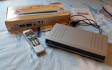 🪩 Comag SL35 digitaler SAT Receiver Farbe silber Scart SW gut Batterie Neu Top 