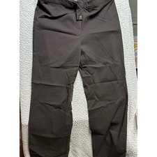 Women's 14 TALL Straight-Leg Dress Pants - Black H29