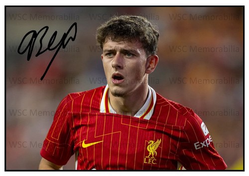 11318. Owen Beck Signed Pictures (A4 Prints) Liverpool Blackburn Bolton etc.