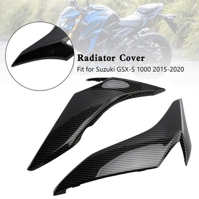 Carbon ABS Radiator Cover frame Fairing For Suzuki GSX-S 1000 2015-2020 #3