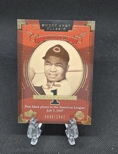 2004 Upper Deck Sweet Spot Classic Larry Doby #d 0643/1947 - Cleveland Indians 