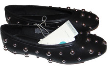 NWT Women's A NEW DAY Memory Foam Sammie Studded Flats Size 8 Super Cute FS: