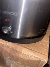 Daewoo 6.5L Stainless Steel Electric Slow Cooker with 3 Heat Settings