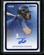 2025 Pulse Baseball #PB-JQ Jeferson Quero Blue #/99