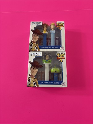 Toy Story 4 PEZ Gift Set Bundle - Woody, Buzz,Bo Peep, Alien