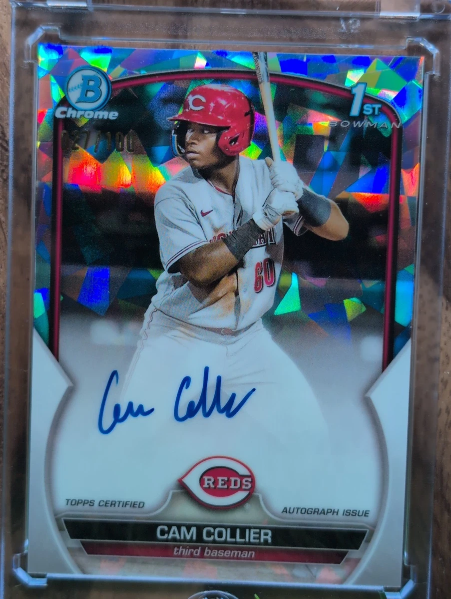 Bowman Cincinnati Reds Baseball Autographed Sports Trading Cards
