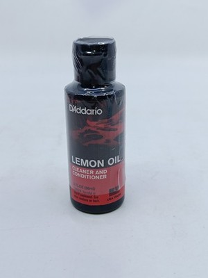 D'Addario Zitronenöl Gitarre Griffbrett Reiniger und Conditioner 59 ml