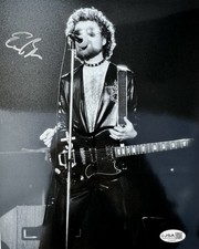 Blue Oyster Cult Eric Bloom Signed 8x10 Photo JSA COA  Autograph Rock Star