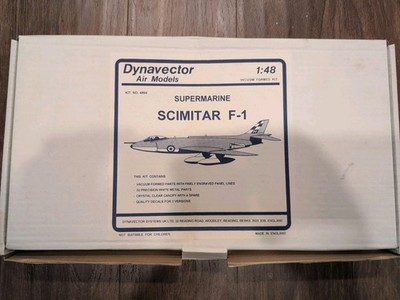 1/48 Dynavector Supermarine Scimitar F-1 Rare OOP Missing Canopy