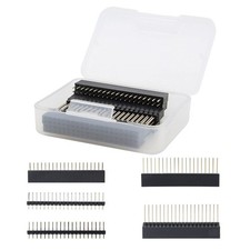 40 Pin Stacking Female Header Kit for Raspberry Pi GPIO Extensions     2x20 Pack