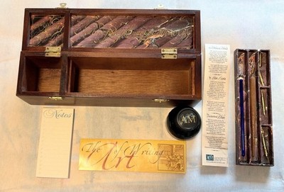 Art of Writing Calligraphy Pen Set Wooden Box