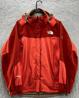 The North Face Summit Series Women s Gore-Tex XCR Red Hooded Jacket Size Medium