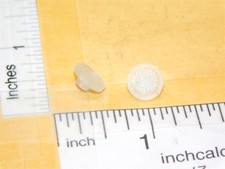 Pair Tonka 3D Printed Clear Plastic Mini Tonka Toy Headlights TKP-206C