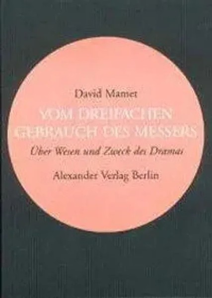 David Mamet | Vom Dreifachen Gebrauch Des Messers | Taschenbuch | Deutsch (2005)-image