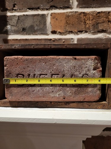 Buffalo, Kansas Brick Circa 1910 Antique FREE SHIPPING! - Picture 5 of 5