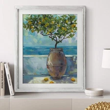 Original Acrylic Painting Lemon Breeze 11x14 Unique Artwork Wall Art