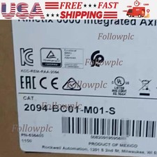 New Sealed AB 2094-BC01-M01-S Kinetix 6000 Integrated Axis Module US Free Tax