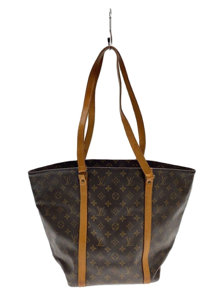 LOUIS VUITTON Monogram Brown PVC Shopping Tote Bag  