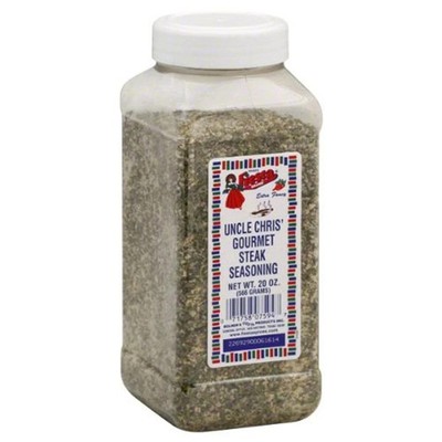 Uncle Chris Steak Seasoning, 20-Ounce