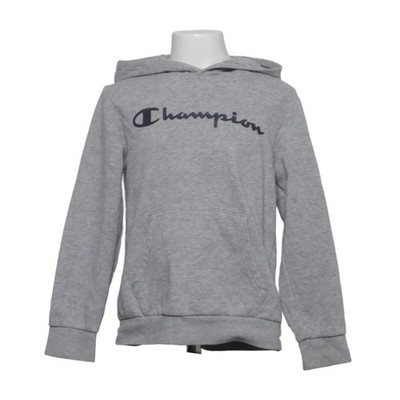 Champion, Kapuzenpullover, Größe: 120, Grau, Baumwolle/Elasthan/Polyester #nYL