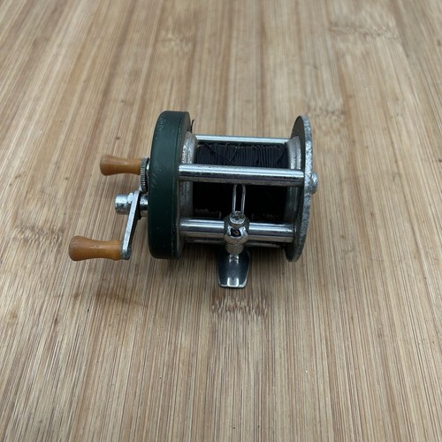Langley Speedcast Model 530 Green Casting Reel Nice Vintage - Picture 3 of 5