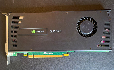 Dell NVIDIA Quadro 4000 2GB GDDR5 PCIe GPU Graphics Card DP/N 0731Y3