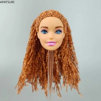 Schmutziger Zopf Haar Puppe Kopf 1/6 Ersatz Puppe Köpfe für 11,5“ Puppe Zubehör - Bild 1 von 3