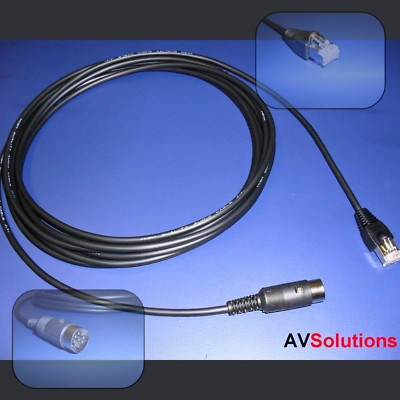 Bang & Olufsen Lautsprecherkabel RJ45 auf 8-Pin PowerLink BeoLab für B&O HQ Mk3 - 4 m