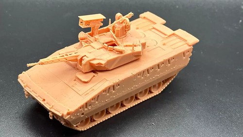 Kit Modellino Stampato In 3D – Veicolo Trasporto Vigili Del Fuoco U.S. M1070 GunTruck (1/72)