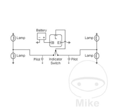 Blinkrelais LED 12 V 3 Pins 7054455 online kaufen | eBay