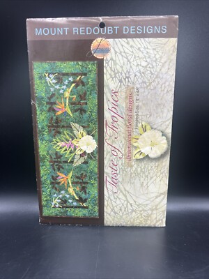 Taste of Tropics Mount Redoubt Designs Dimensional Floral Designs Sewing Pattern