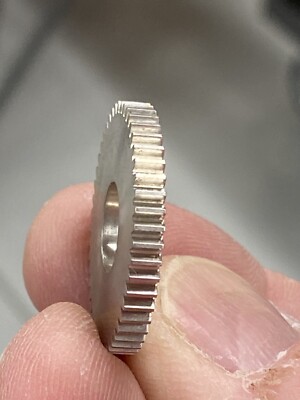 Engrenage à éperon Boston Gear - 48 Dents, Alésage 3/8" - Acier Inox Haute Précision - Neuf
