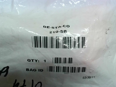 Destaco 210-SB Vertikal Halterung Knebel Gripzange Klammer - Fabrik Verpackt