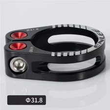 Bike Seat Post Clamp Bicycle Seatpost Aluminum Alloy MTB BMX CNC 31.8 - 34.9 MM