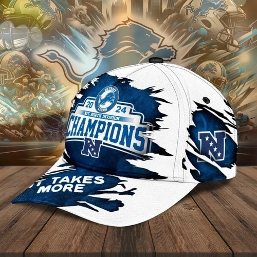 Detroit Lions Team Football Cap, Detroit Lions Classic Cap, Detroit Lions Game Day Football Cap