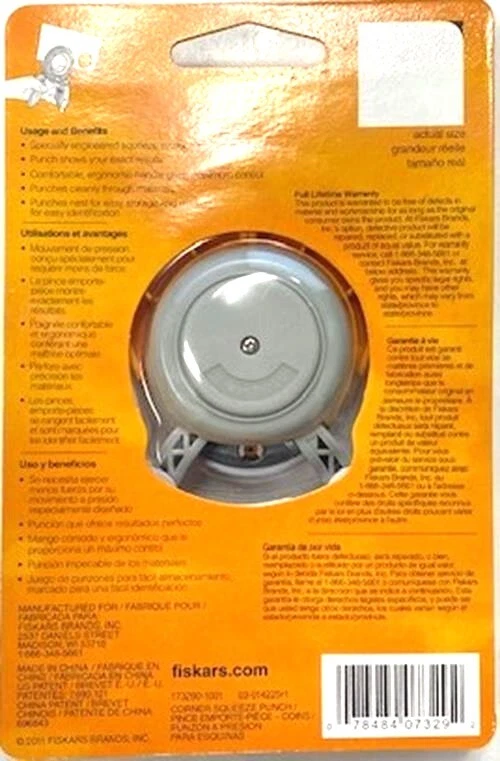 Fiskars 173290 Squeeze Punch - Round The Corner Foto 2 de 2