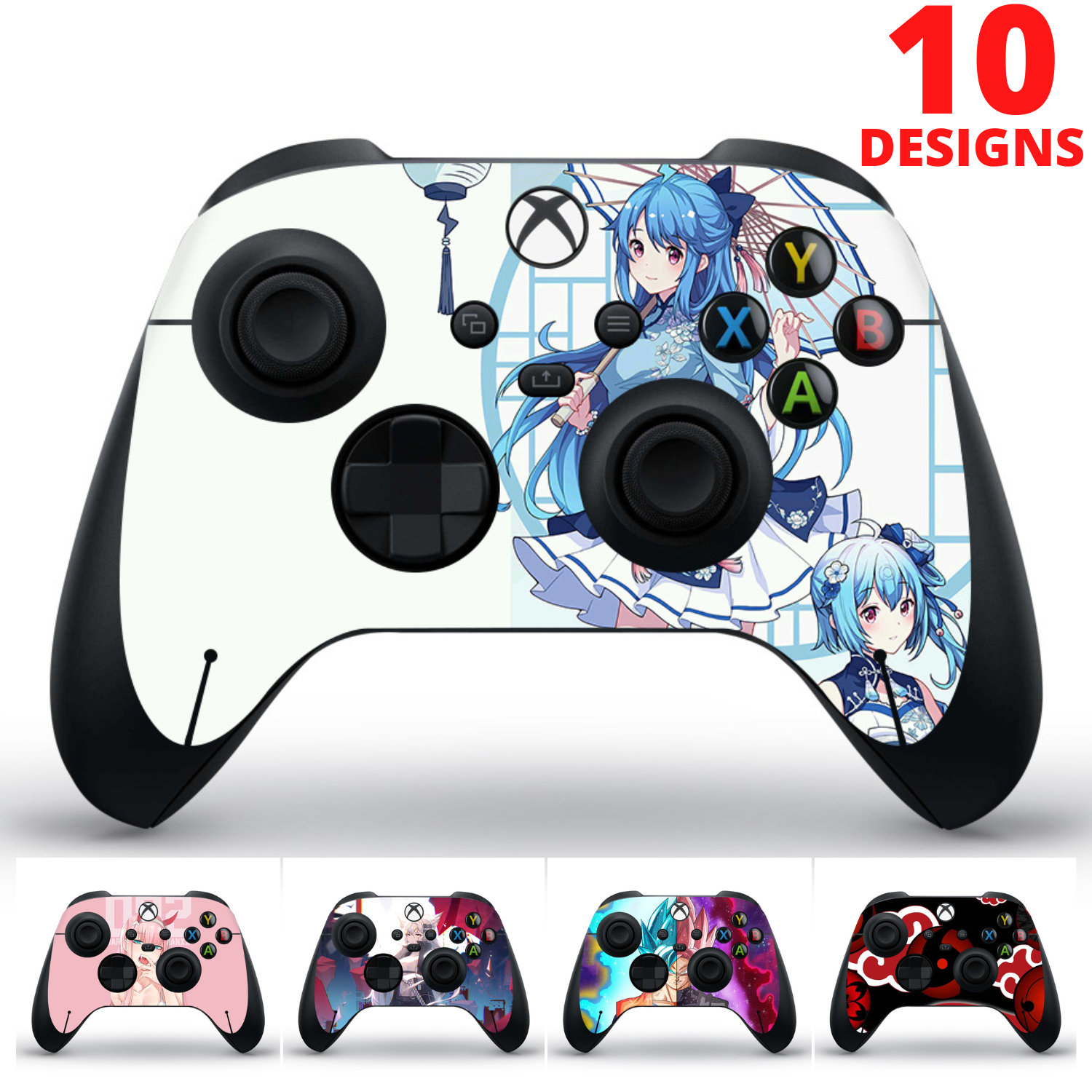 XBOX Controller Skin Decal Vinyl Sticker Wrap for Xbox Series S X Anime Girls